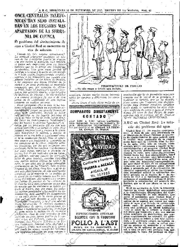 ABC MADRID 18-12-1957 página 63