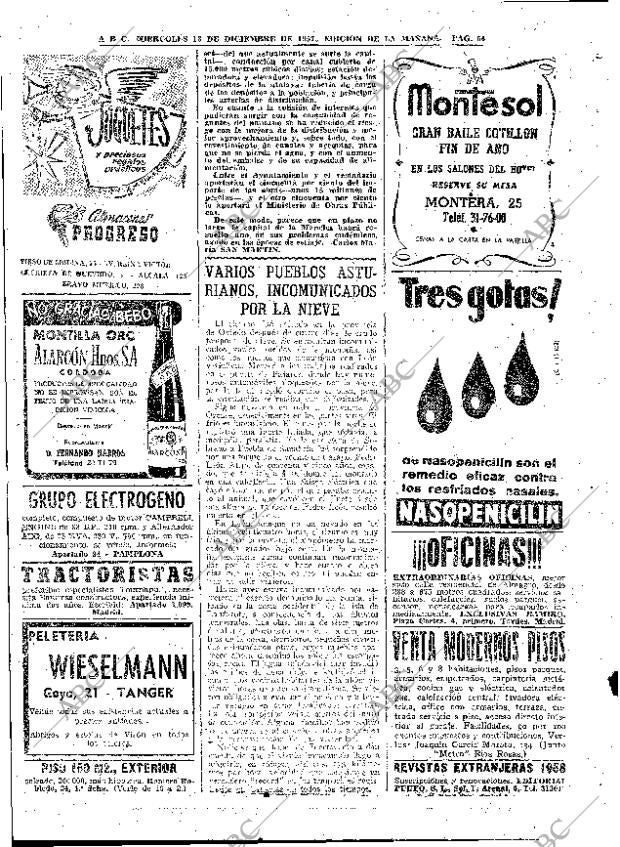 ABC MADRID 18-12-1957 página 64