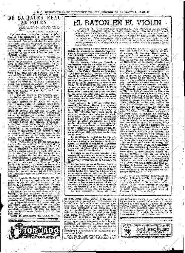 ABC MADRID 18-12-1957 página 67