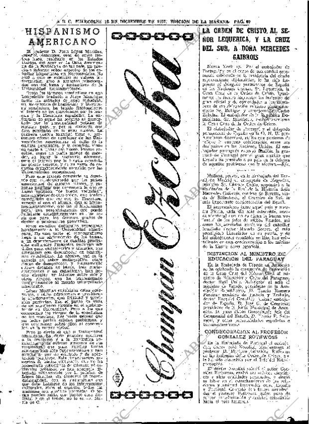 ABC MADRID 18-12-1957 página 69