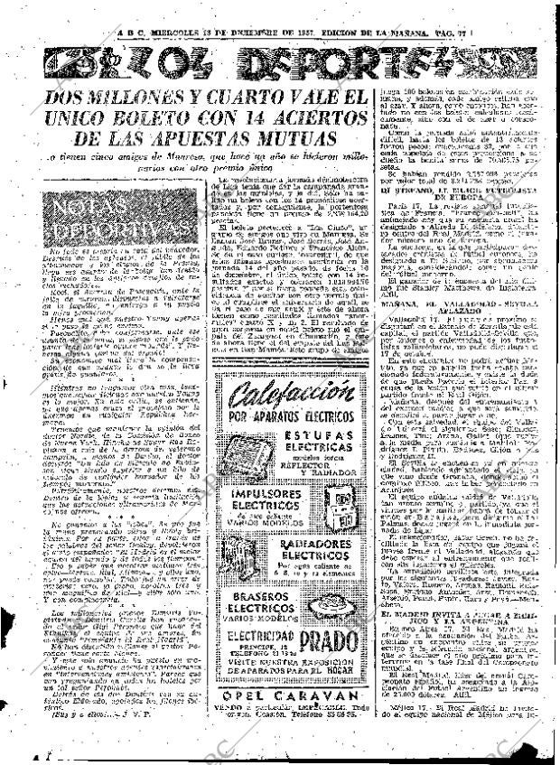 ABC MADRID 18-12-1957 página 77