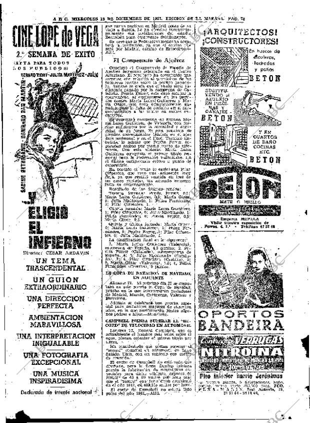 ABC MADRID 18-12-1957 página 78