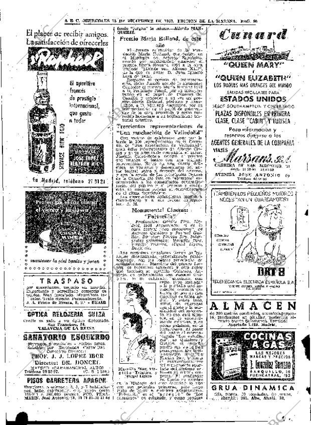 ABC MADRID 18-12-1957 página 80