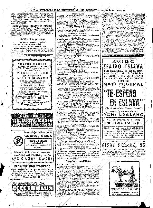 ABC MADRID 18-12-1957 página 81