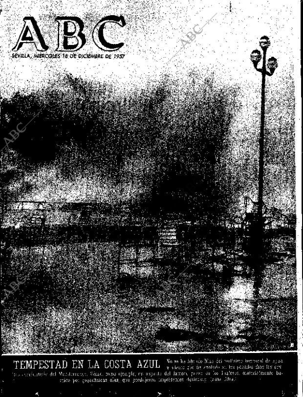ABC SEVILLA 18-12-1957 página 1