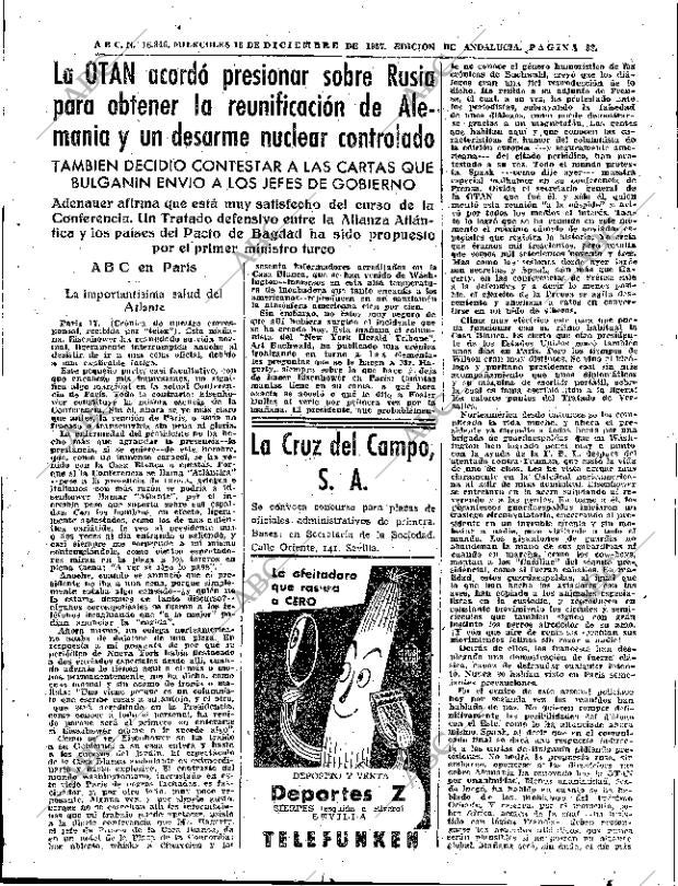 ABC SEVILLA 18-12-1957 página 33