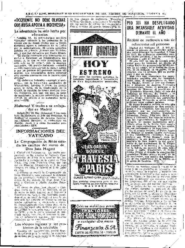 ABC SEVILLA 18-12-1957 página 41
