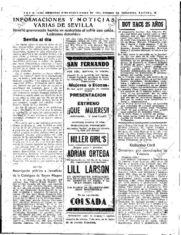 ABC SEVILLA 18-12-1957 página 43