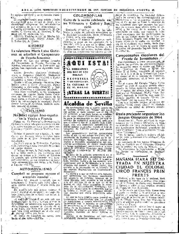 ABC SEVILLA 18-12-1957 página 48