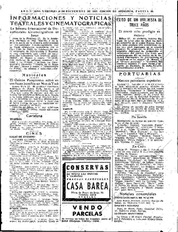 ABC SEVILLA 18-12-1957 página 49