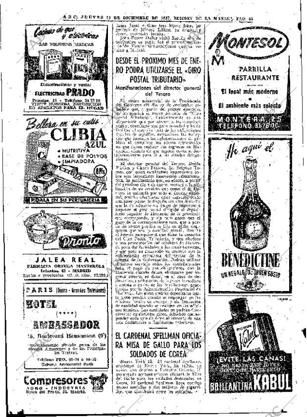 ABC MADRID 19-12-1957 página 48