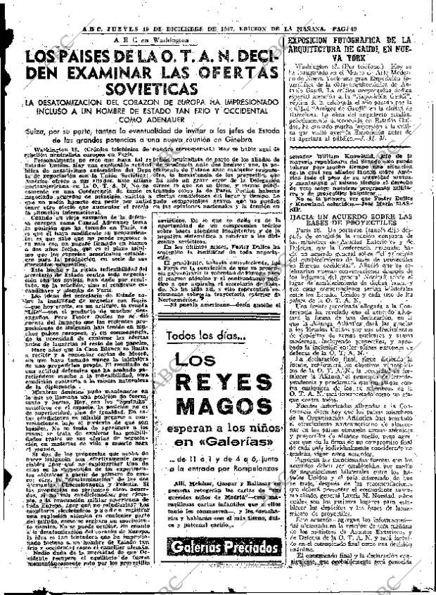 ABC MADRID 19-12-1957 página 49