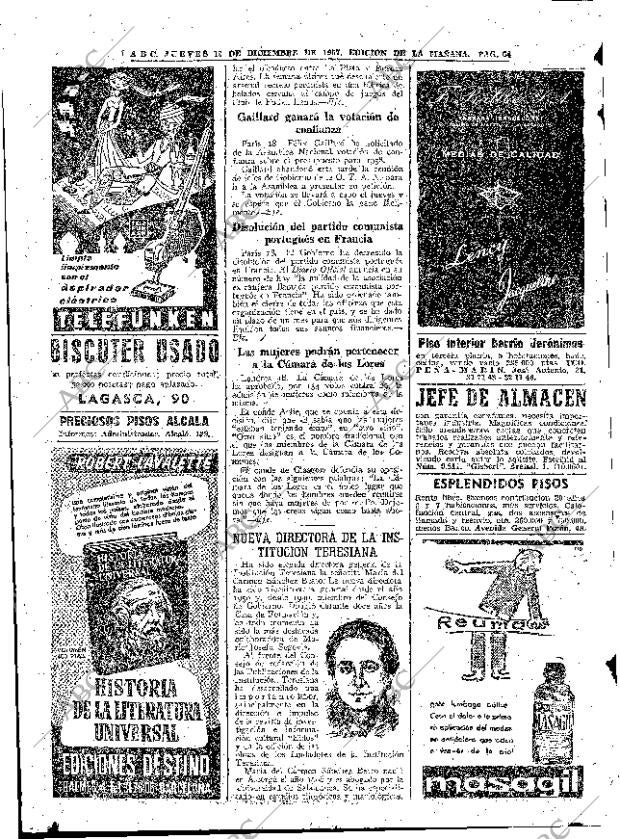 ABC MADRID 19-12-1957 página 54