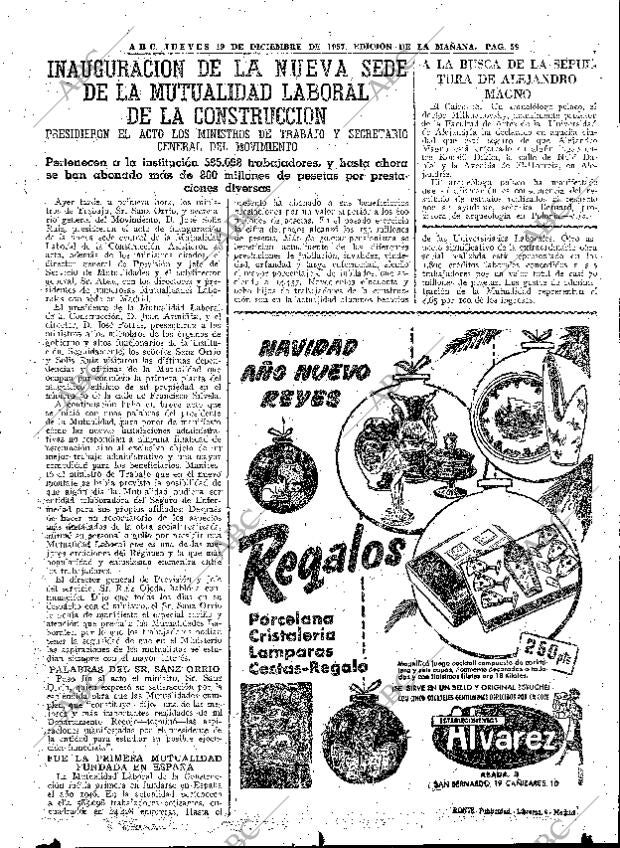 ABC MADRID 19-12-1957 página 59