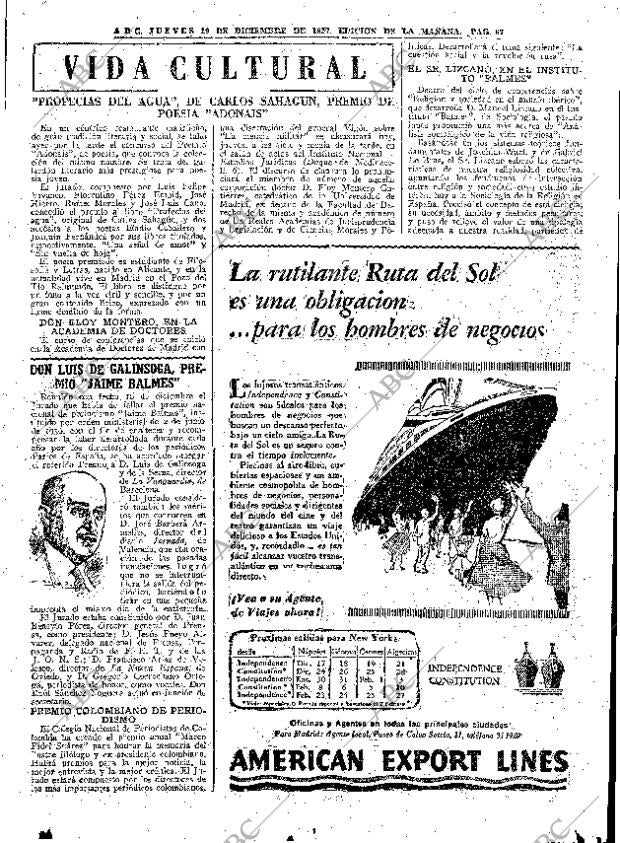 ABC MADRID 19-12-1957 página 67