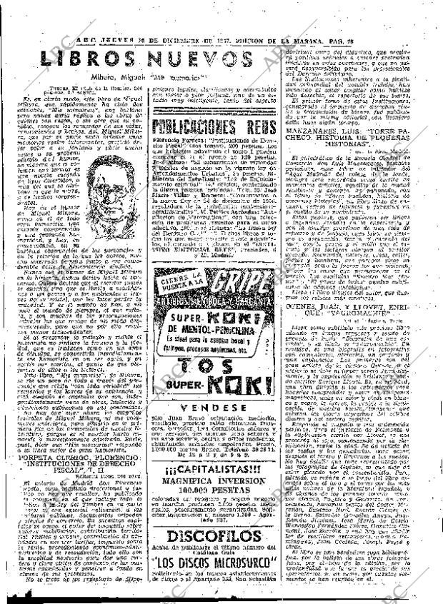 ABC MADRID 19-12-1957 página 76
