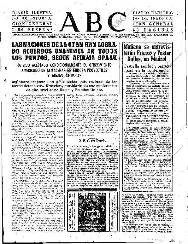 ABC SEVILLA 19-12-1957 página 13