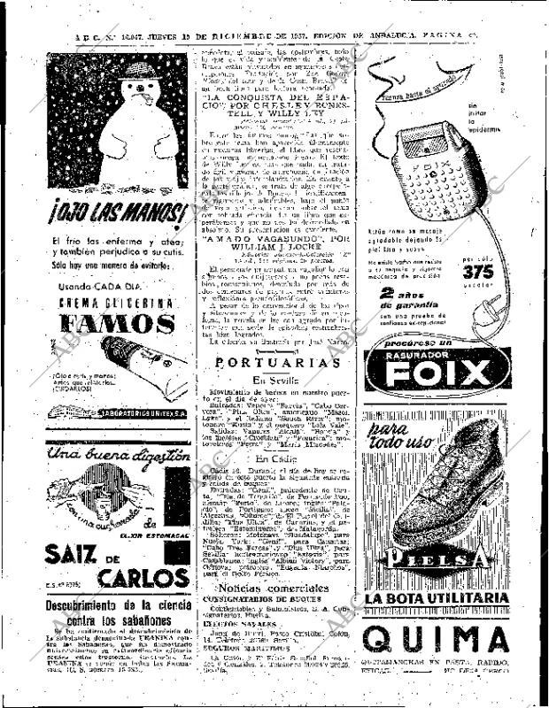 ABC SEVILLA 19-12-1957 página 38