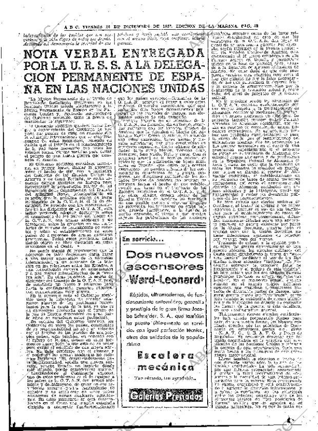 ABC MADRID 20-12-1957 página 48