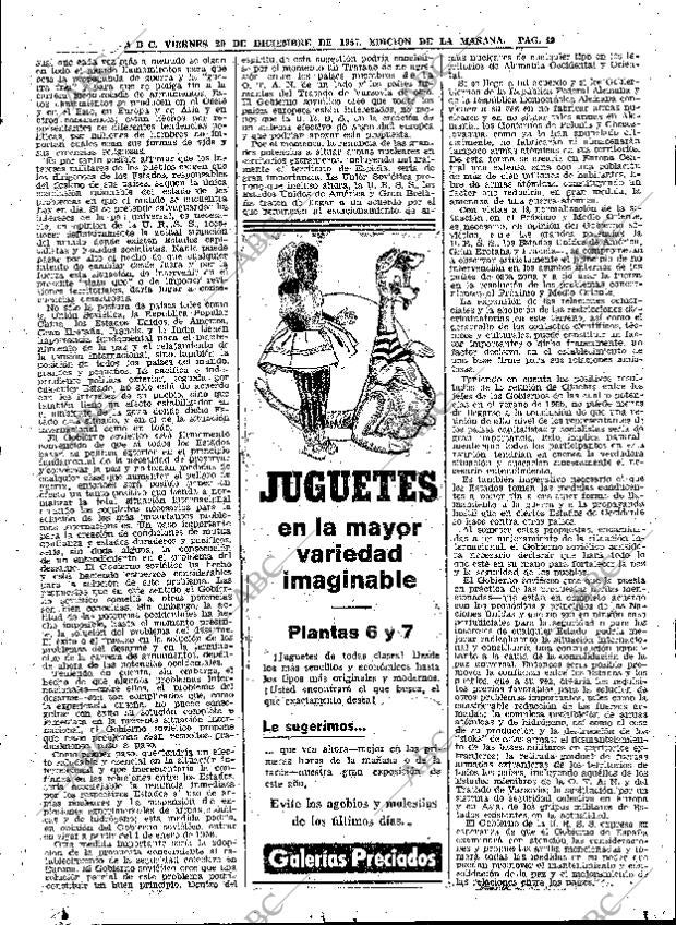 ABC MADRID 20-12-1957 página 49