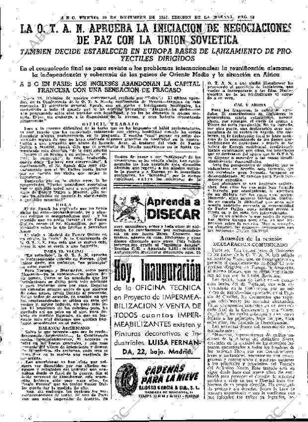 ABC MADRID 20-12-1957 página 53