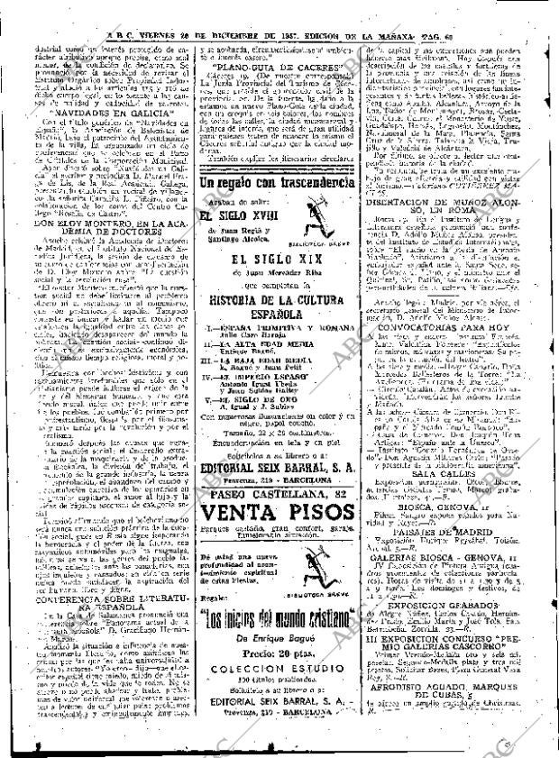 ABC MADRID 20-12-1957 página 60