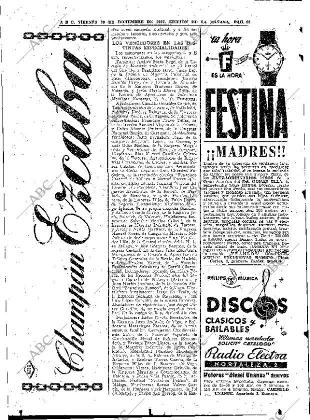 ABC MADRID 20-12-1957 página 66
