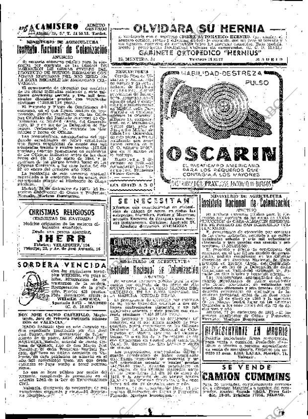 ABC MADRID 20-12-1957 página 90