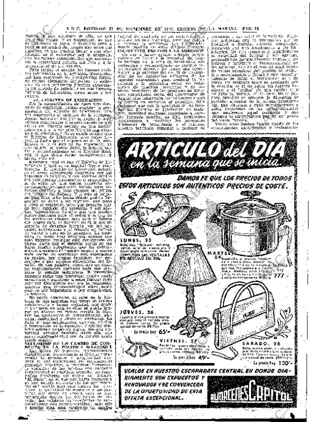 ABC MADRID 22-12-1957 página 81