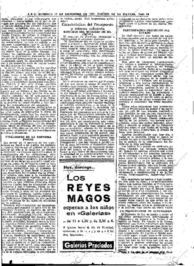 ABC MADRID 22-12-1957 página 84