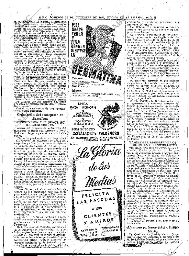 ABC MADRID 22-12-1957 página 92