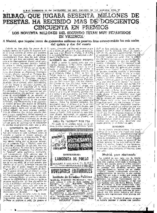 ABC MADRID 22-12-1957 página 97