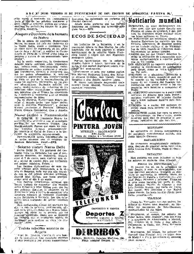 ABC SEVILLA 27-12-1957 página 34