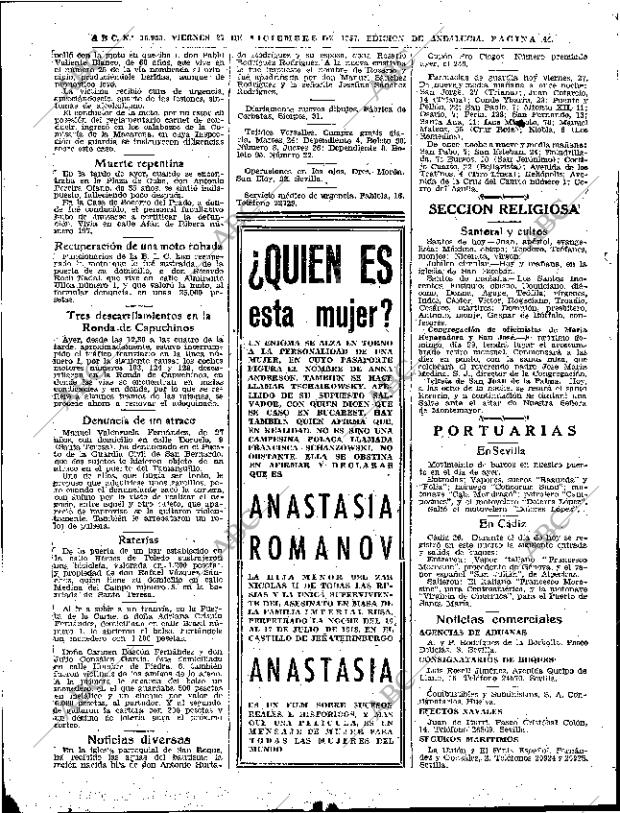 ABC SEVILLA 27-12-1957 página 44