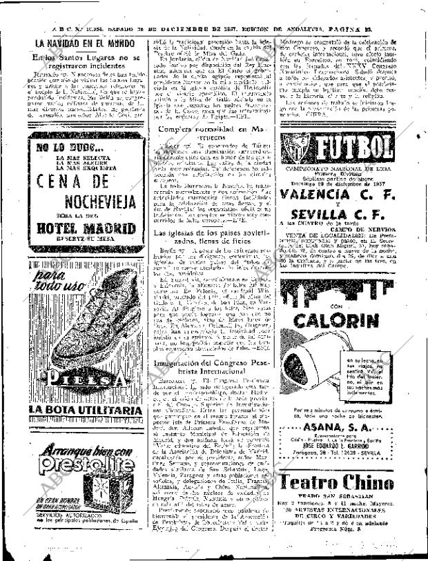 ABC SEVILLA 28-12-1957 página 22
