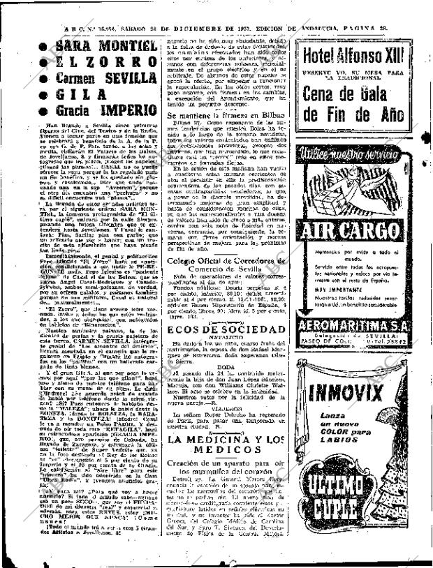 ABC SEVILLA 28-12-1957 página 28