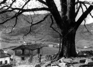 Una de las Casas del pueblo de Labayen en Navarra