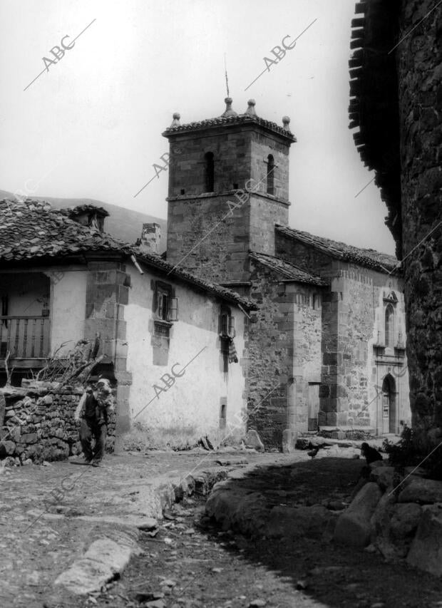 Una de las Calles del pueblo Entambasaguas (Cantabria)