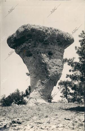 La ciudad Encantada de Cuenca. Cabeza Deforme