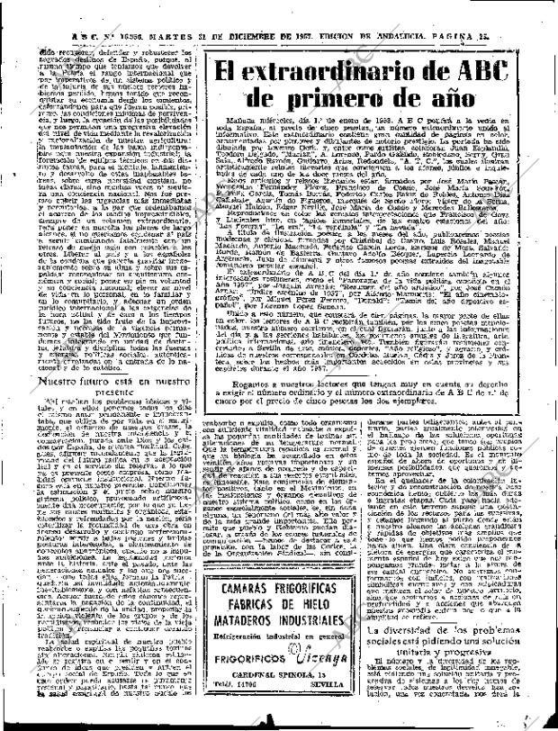 ABC SEVILLA 31-12-1957 página 25