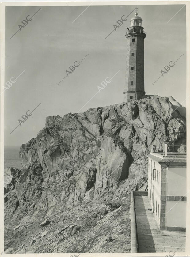 Faro del Cabo Villano, en la costa de la Muerte