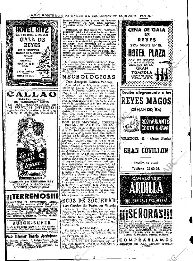 ABC MADRID 05-01-1958 página 56