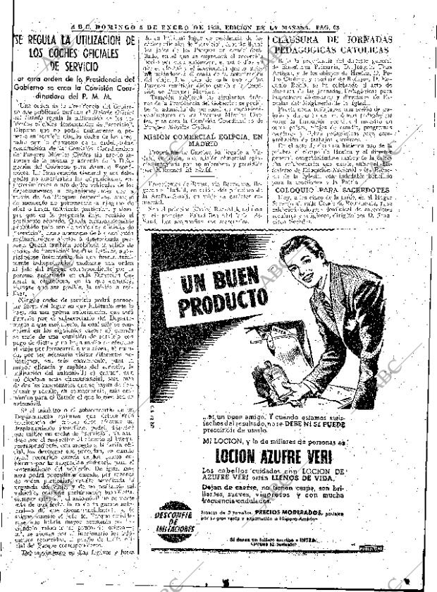 ABC MADRID 05-01-1958 página 63