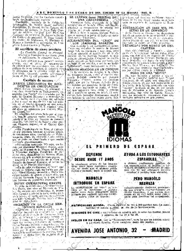 ABC MADRID 05-01-1958 página 71