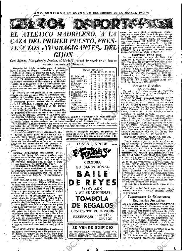 ABC MADRID 05-01-1958 página 73