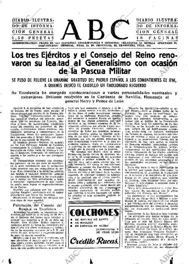 ABC SEVILLA 07-01-1958 página 15