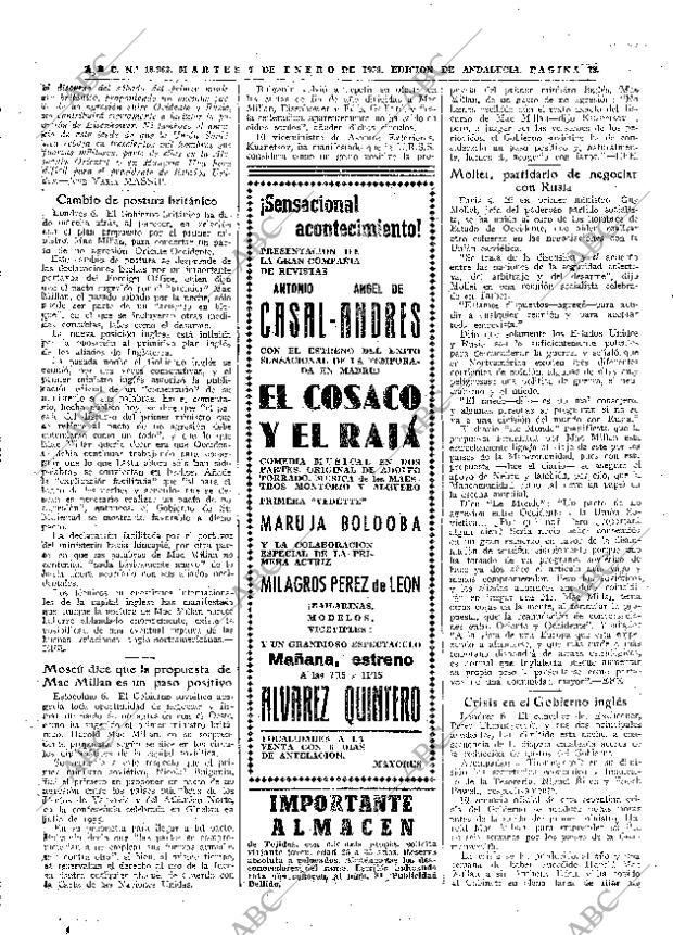 ABC SEVILLA 07-01-1958 página 18