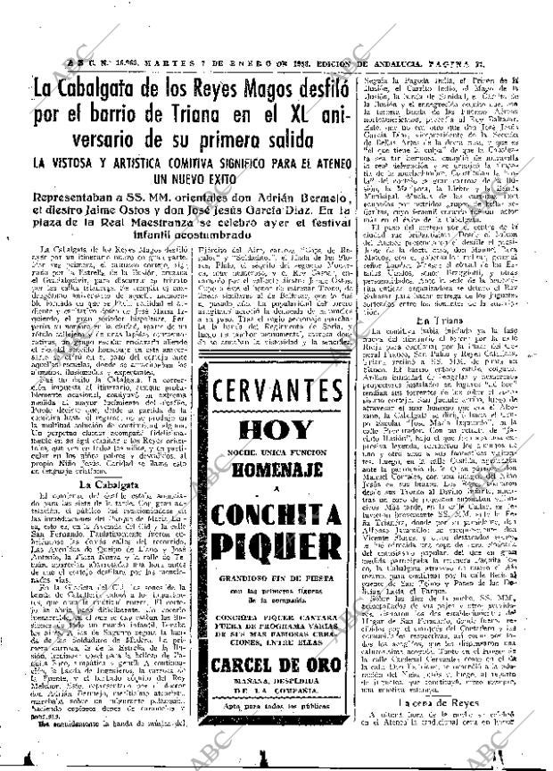 ABC SEVILLA 07-01-1958 página 21