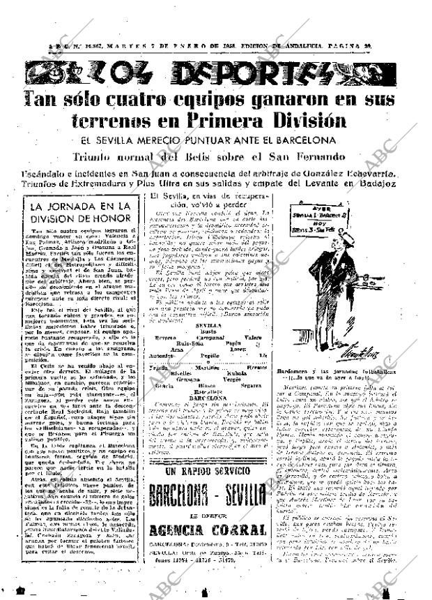 ABC SEVILLA 07-01-1958 página 29