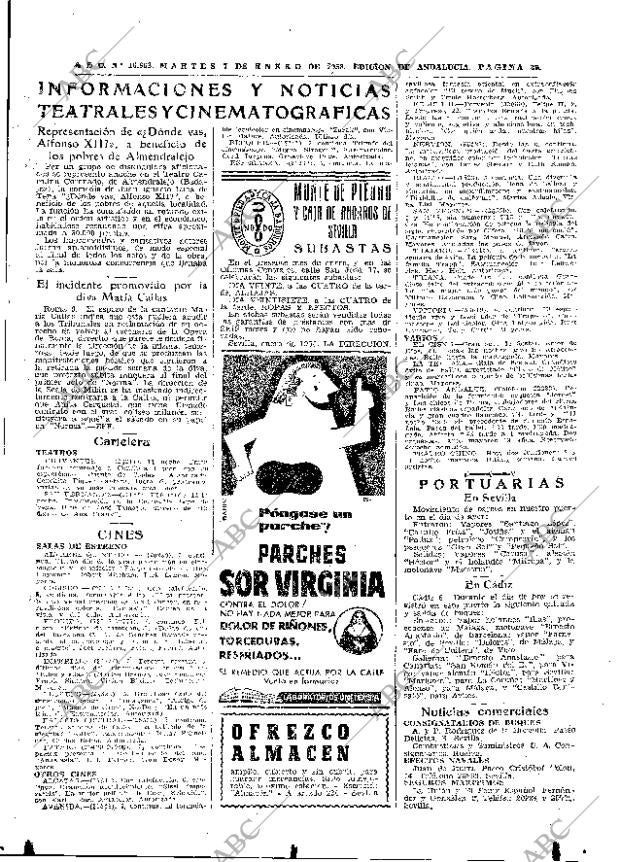 ABC SEVILLA 07-01-1958 página 35